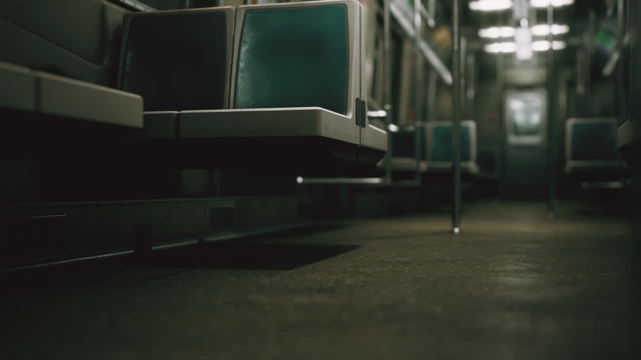 вагон метро в сша пуст из-за эпидемии коронавируса covid-19