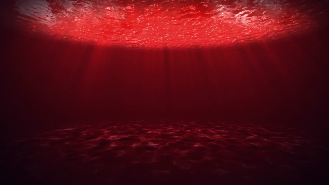 Red Mystic Underwater Background
