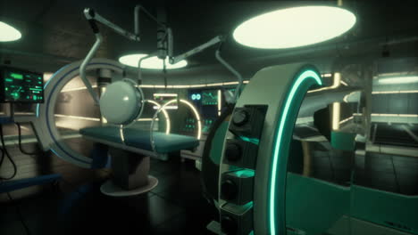 futuristic medical operating room