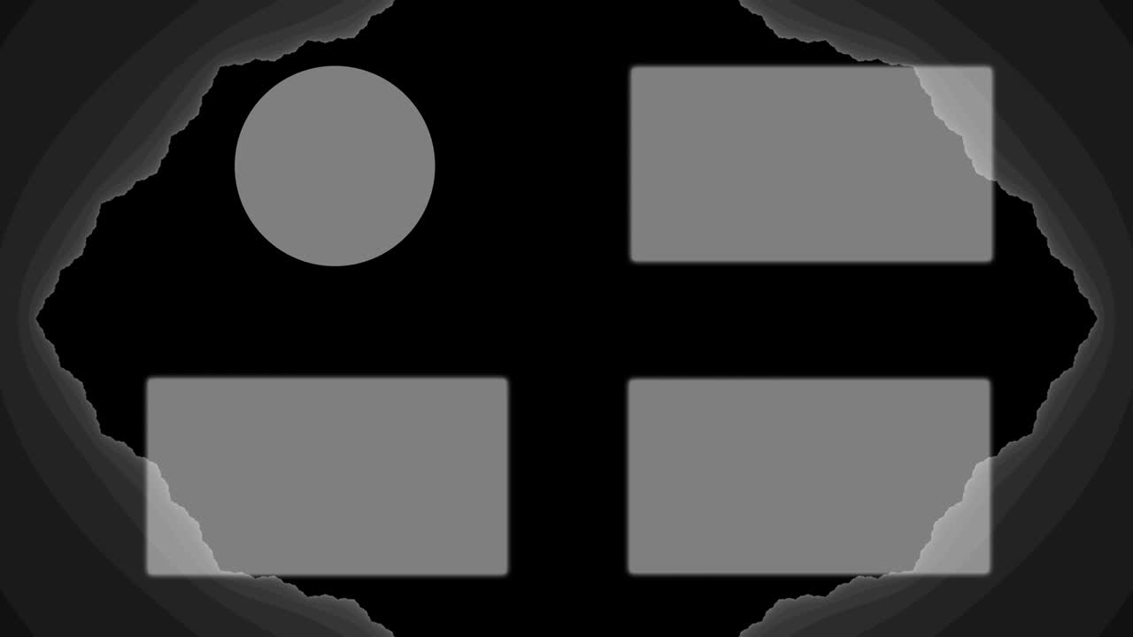 psicodélico llamativo final de la tarjeta final de la pantalla gráficos de movimiento