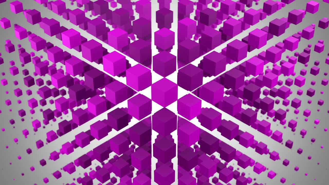 las cajas formaron una onda en el espacio