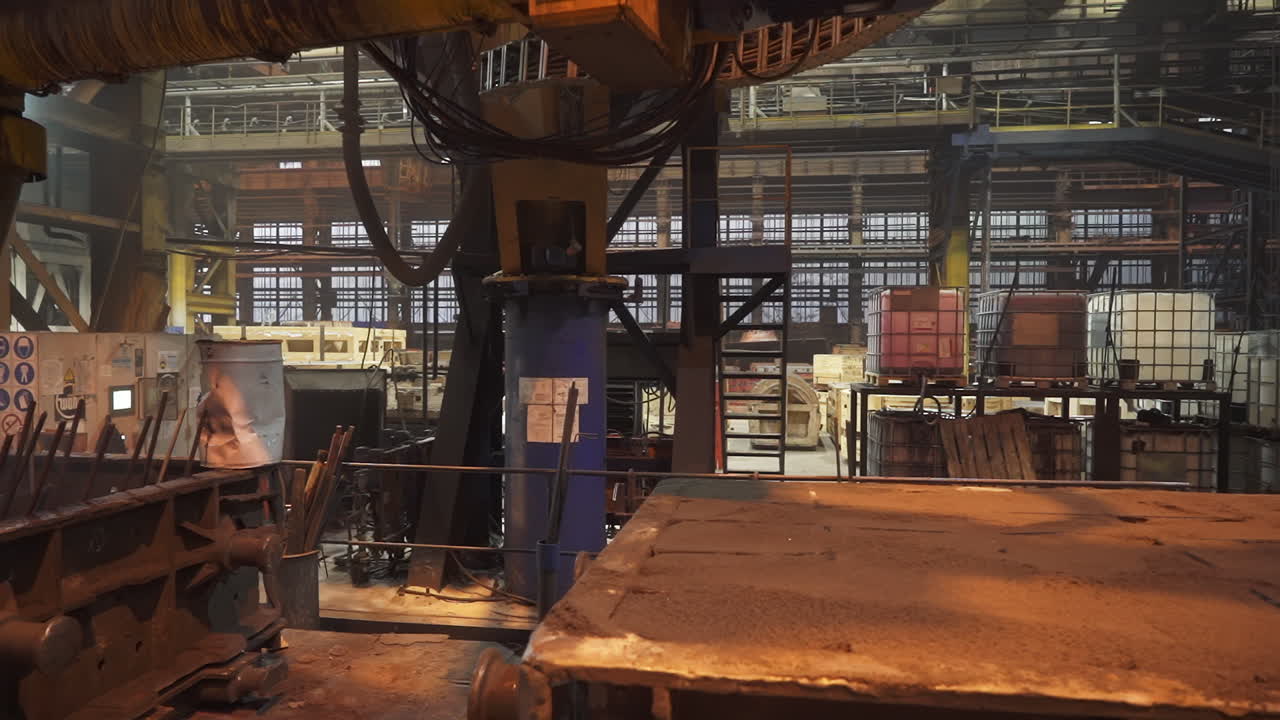 Factory Metal Casting Operations