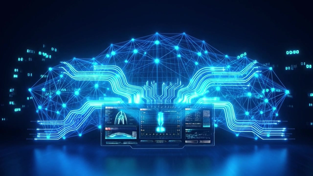 Digital Network and Circuitry Visualization with Data Streams