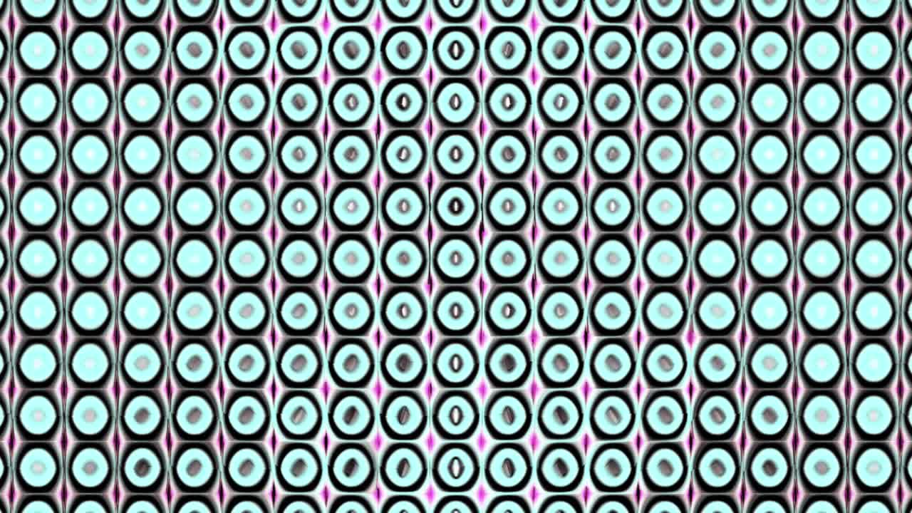 Iridiscent stroboscopic loopable lights wall