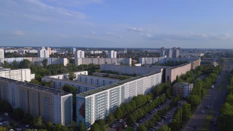 Apartment-blocks,-residential-area-high-rise-buildings