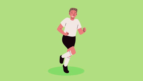 hombre corriendo