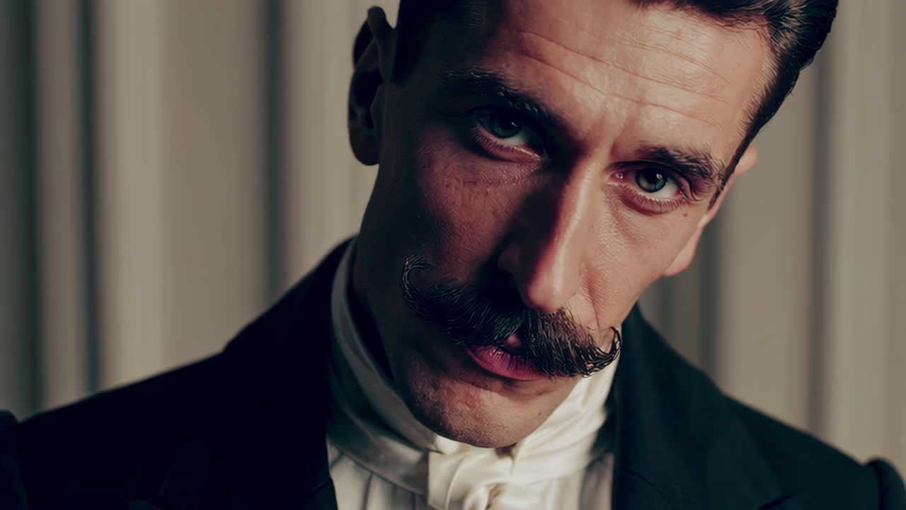 retrato de un caballero de época