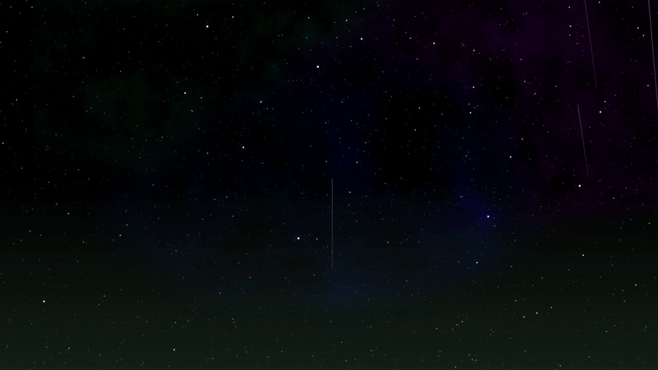 운석 우주 입자 애니메이션 모션 그래픽