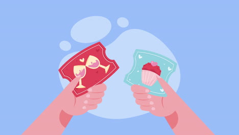 발렌타인 데이 선물 티켓