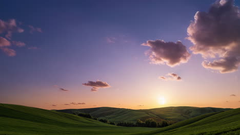 beautiful landscapes with sunrise and sunset views