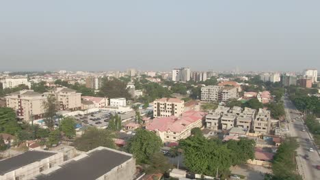 lagos aéreos, nigeria, áfrica