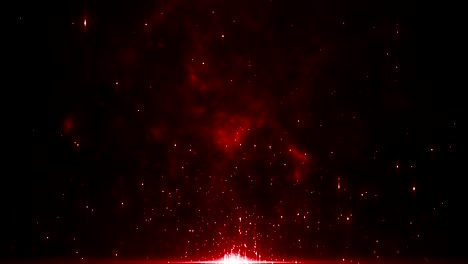 particles dust abstract light bokeh motion titles cinematic background loop