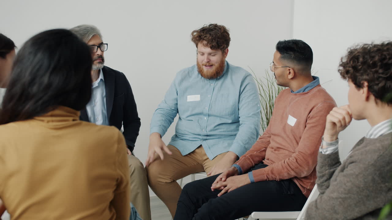 reunión del grupo de apoyo