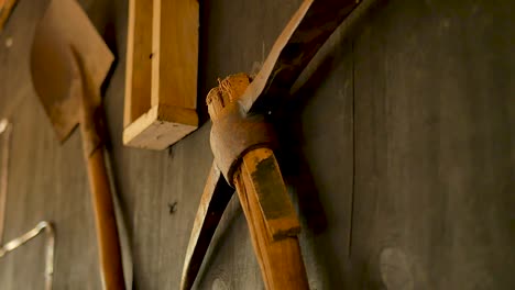 Farm-Tools-On-Display-on-a-wall