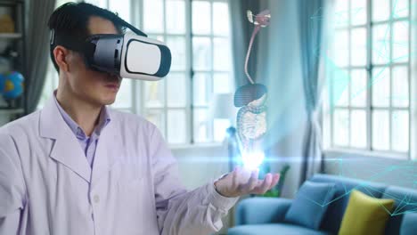 medical vr training of digestive system