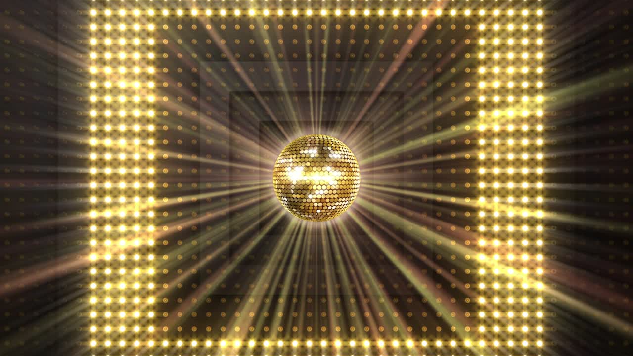 거울 공 디스코 조명 클럽 댄스 파티 반이는 배경