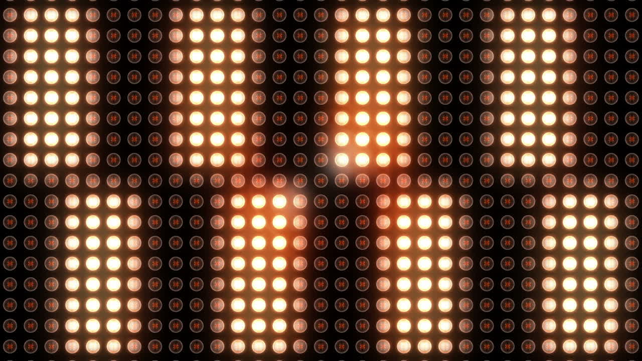 Flickering light at night club