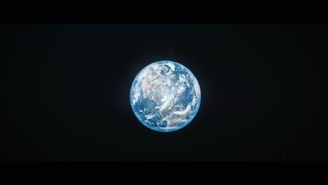 earth in space