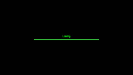 animation colorful loading bar.