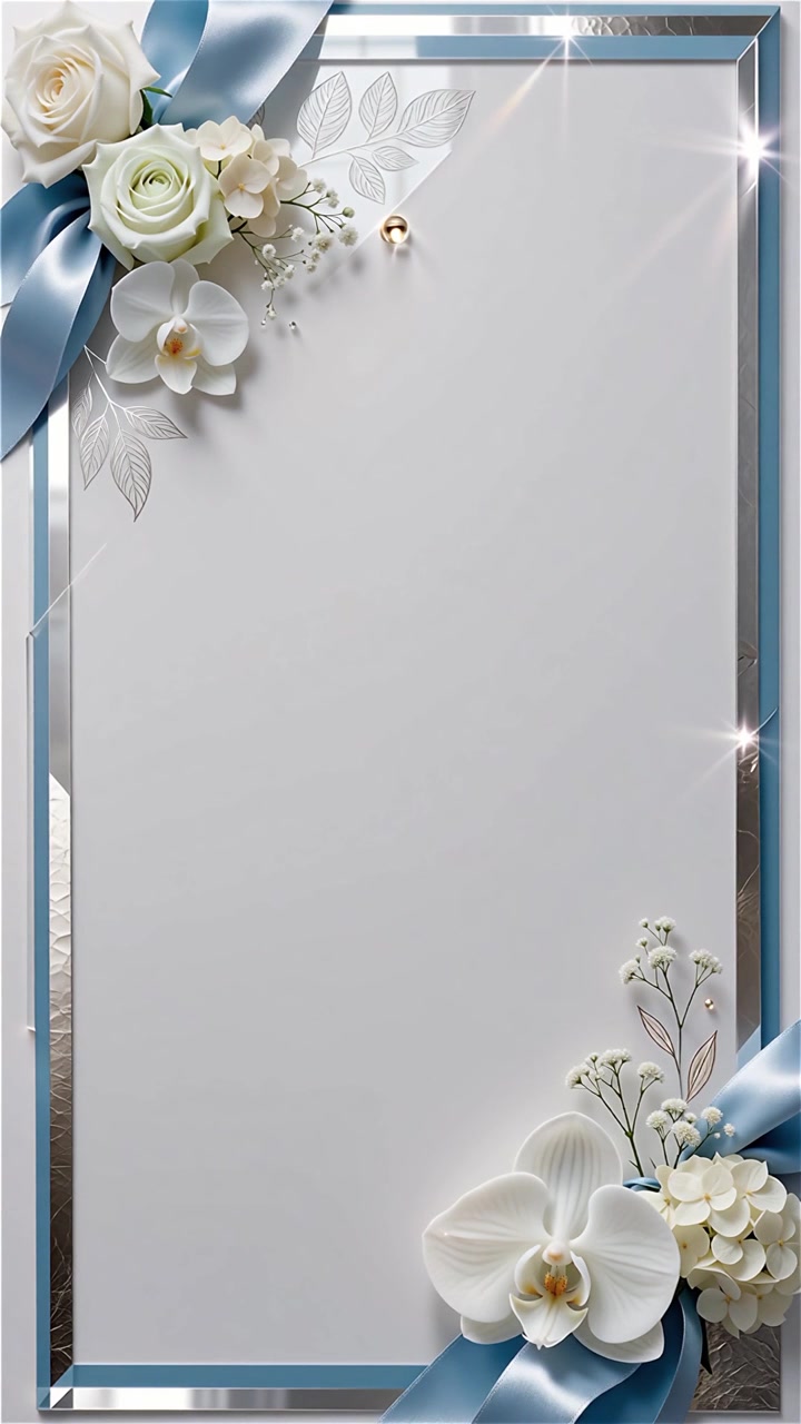 Sfondo per invito di matrimonio di lusso minimalista