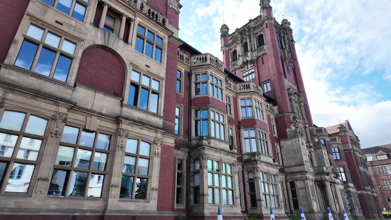 Edificios históricos del campus de la Universidad de Newcastle en Newcastle upon Tyne, Noreste de Inglaterra, Reino Unido