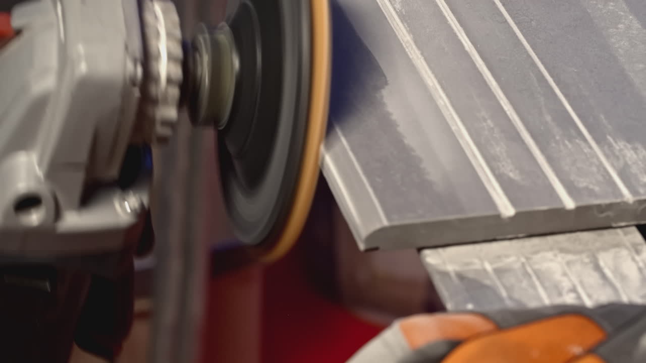 piedra de pulido o azulejos con molienda