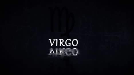 Presentación-Animada-Del-Signo-Del-Zodiaco-Virgo-Revelada-A-Través-De-Una-Tormenta-Eléctrica