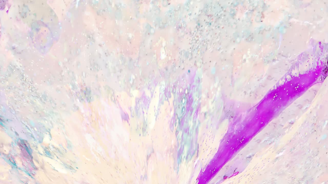 회전하는 페인트, 추상 디자인, 추상 페인트, 모션 배경, 다채로운 융합, 페인트 반응, 색의 회전, 루프