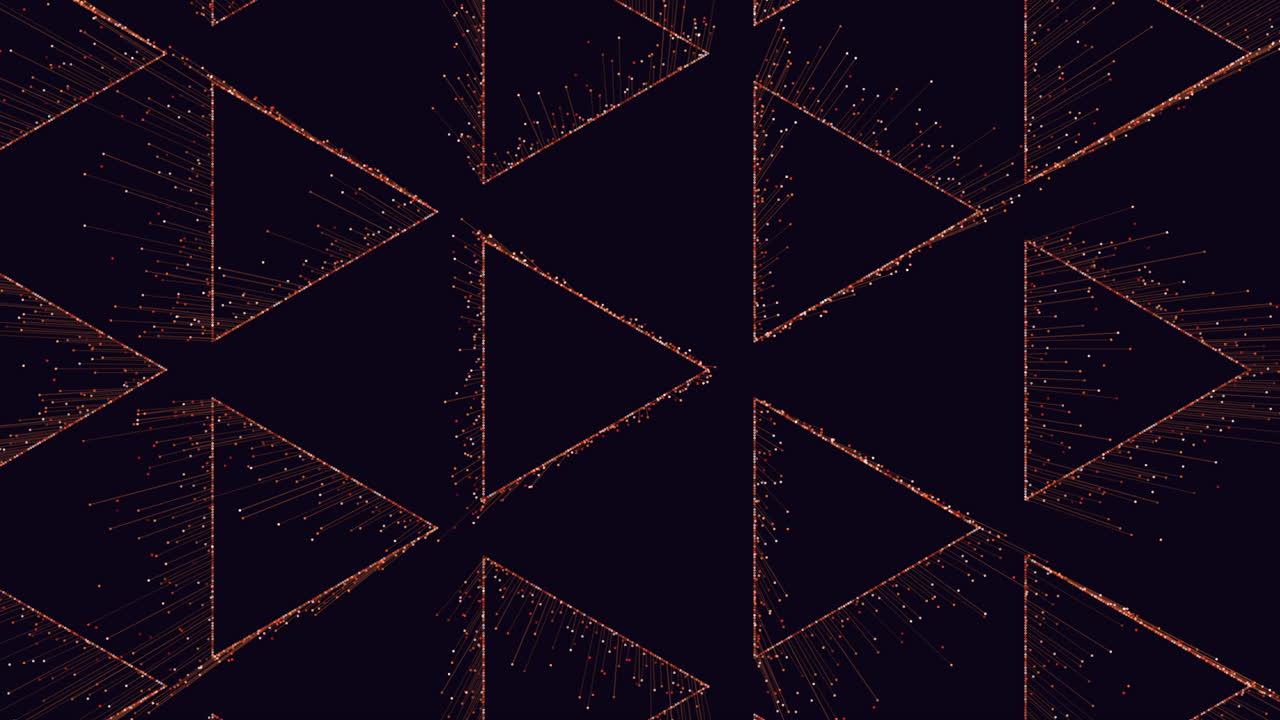 삼각형의 기하학적 패턴