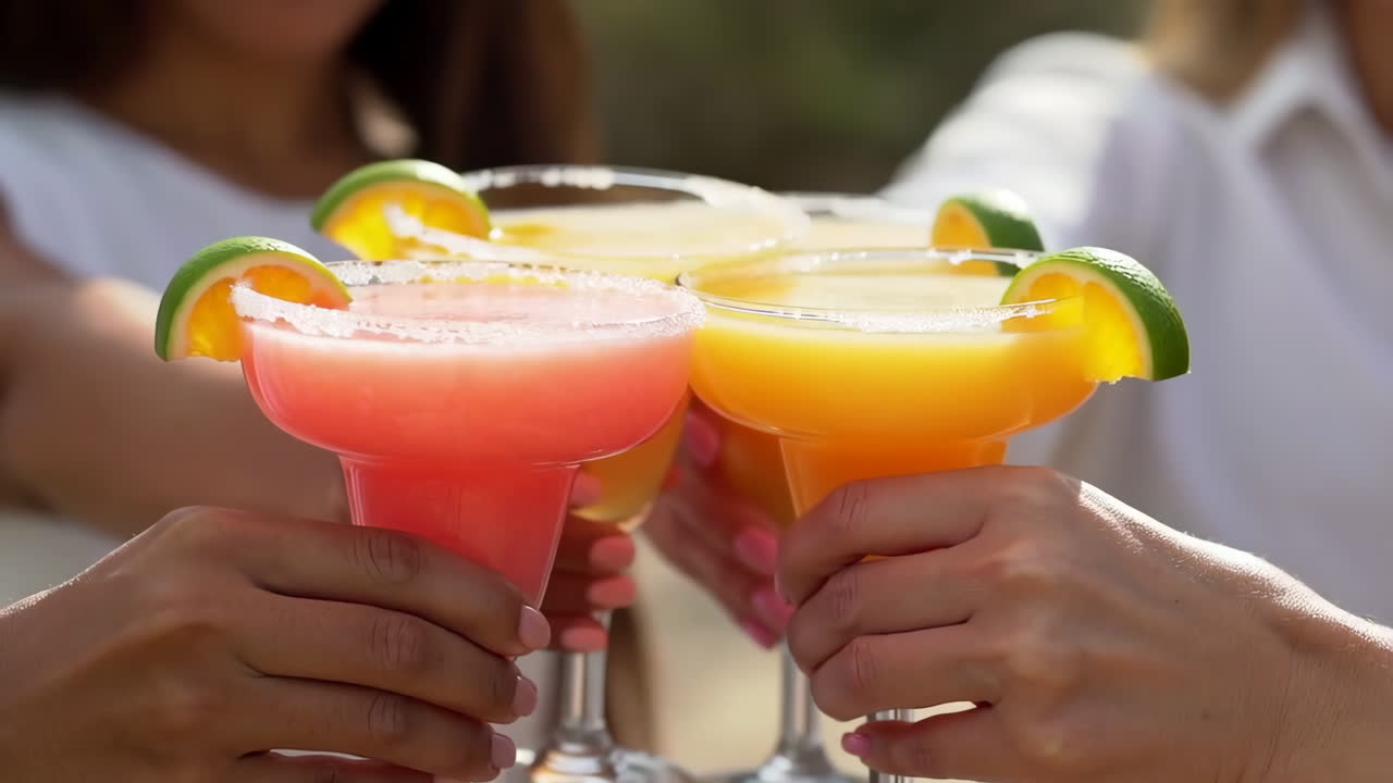 Celebrating with Margaritas