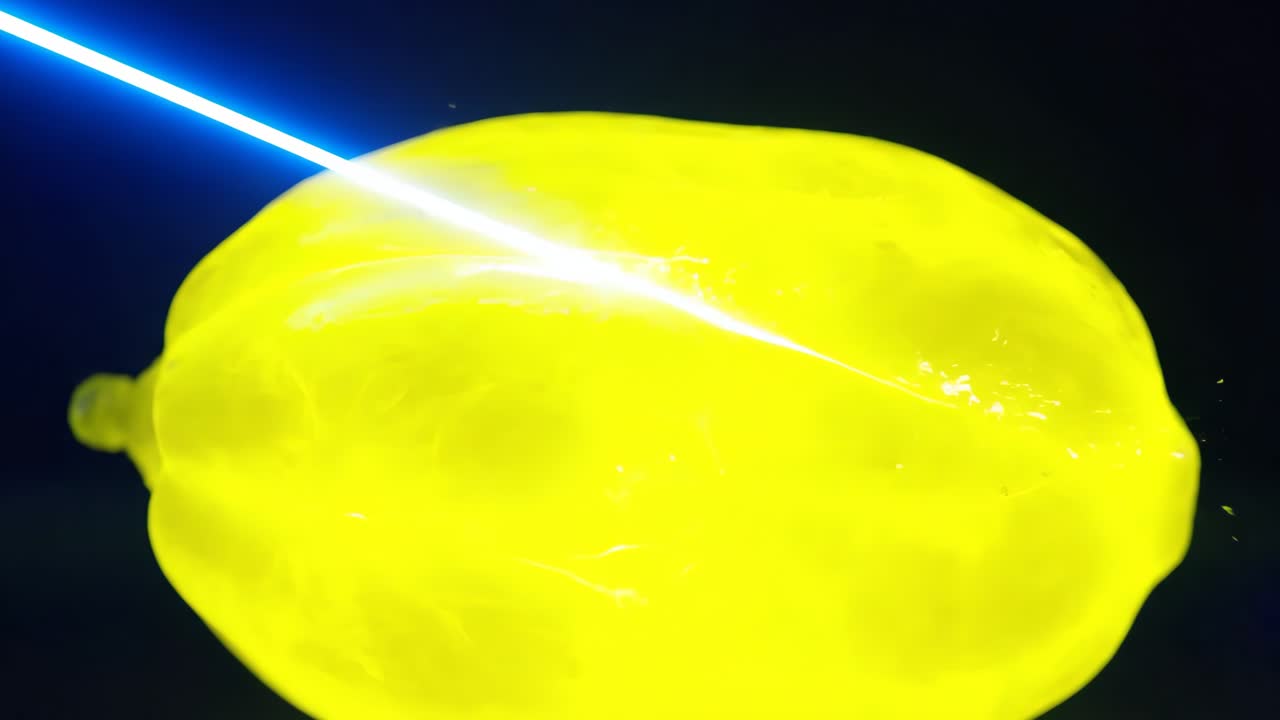 Lemon destruction by laser