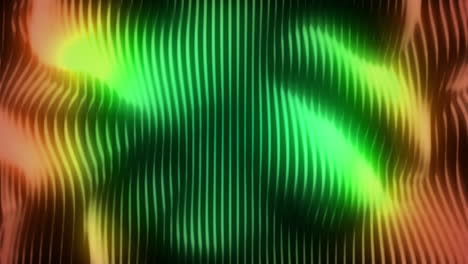 Calming-footage-of-wave-motion-with-a-background-featuring-green-and-yellow-colors