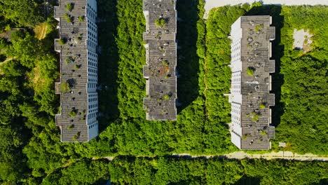 aerial 4k drone footage of the village of szentkirályszabadja in the veszprém - hungary