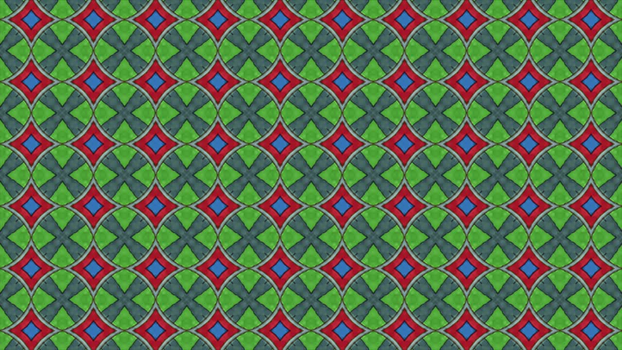 el patrón de caleidoscopio es un bucle de fondo.