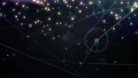 Animation-of-stars-over-network-of-connections