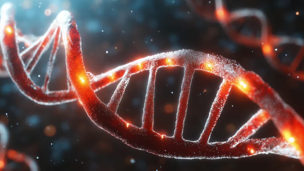 Esplorando le Complessità del DNA: Un Esame Dettagliato della Struttura a Doppia Elica che Evidenzia la Composizione Nucleotidica e la Programmazione Genetica
