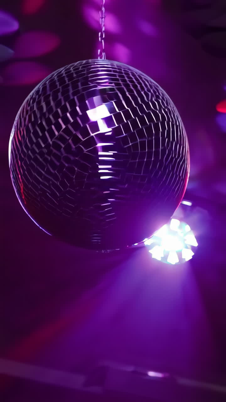 Disco Ball in Nightclub