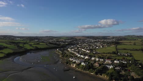 kingsbridge from above devon uk