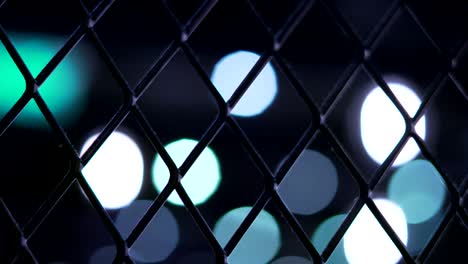 bokeh atrapado en una jaula.