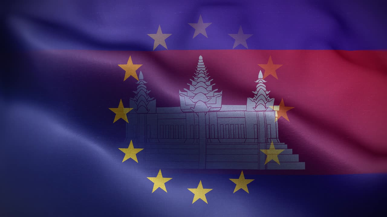 보디아 발 루프 배경 4k