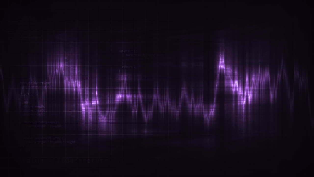 Abstract Tecnologia viola sullo sfondo
