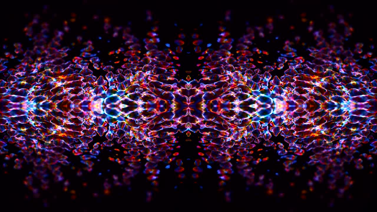 fondo de kaleidoscopio geométrico abstracto. patrón sin costuras de 4k. hermosa textura de mosaico de caleidoscopio