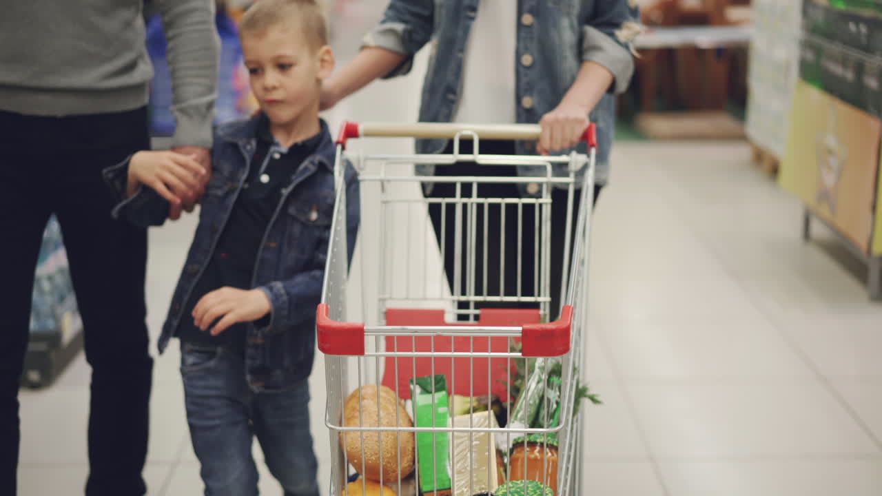 Family Grocery Shopping