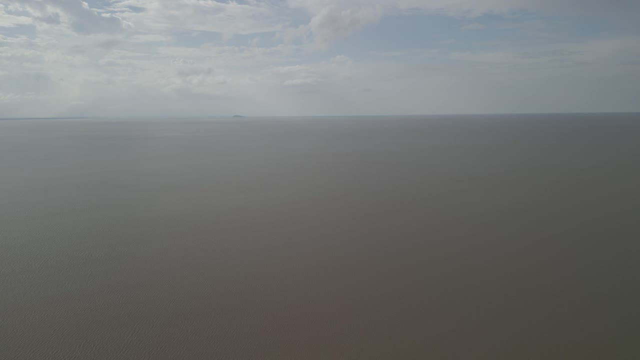 This bridge is the one that replaces the Triso Ferry crossing, which is essential for the Coastal Road route to Pusa,Crossing The Longest Batang Lupar River In Sarawak,Borneo,Malaysia