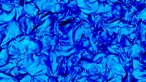 abstract moving surface in blue