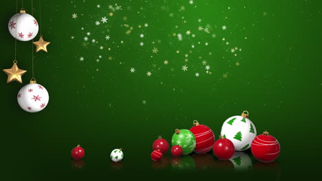 christmas ornament background