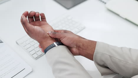 Wrist-pain,-injury-or-hands-of-businessman