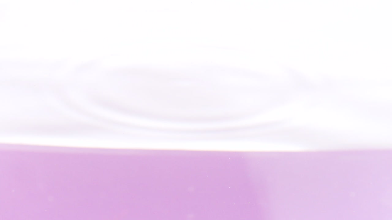 물속의 분홍색 꽃