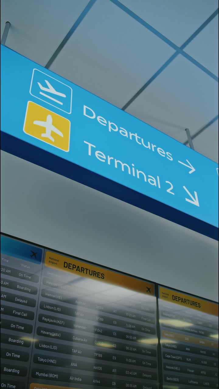 salidas del aeropuerto