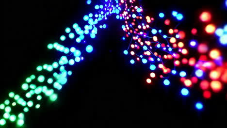 luces abstractas y coloridas